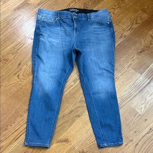 Torrid Bombshell Skinny Jeans Premium Stretch Blue Denim Size 22S